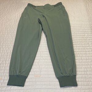 Banana Republic Olive Jogger Pants WOMENS SIZE XS ELASTANE WAISTBAND PULL ON